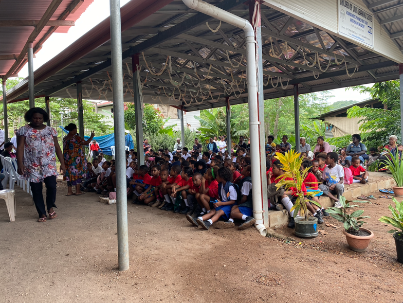 Local school in PNG